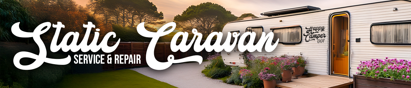 Static Caravan Banner