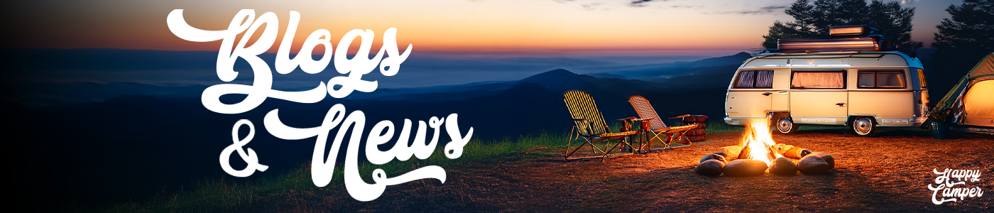 Happy Camper blog featuring campervan lifestyle and outdoor gear