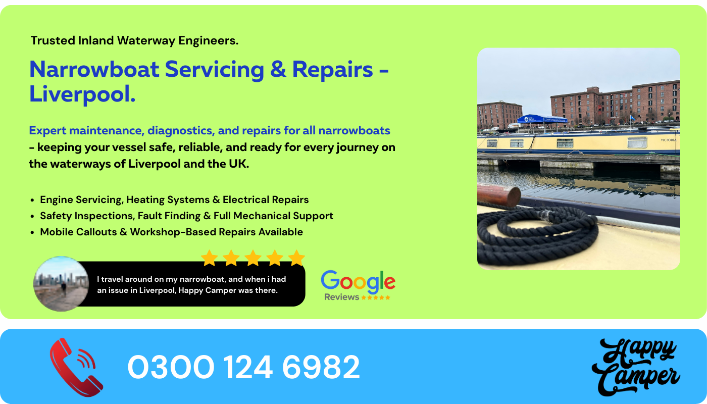 Mobile Narrowboat Service And Repair Liverpool : Narrowboat Repair Liverpool : Narrowboat Servicing Liverpool : Narrowboat Call Out Liverpool : Narrowboat Emergency Call Out Liverpool
