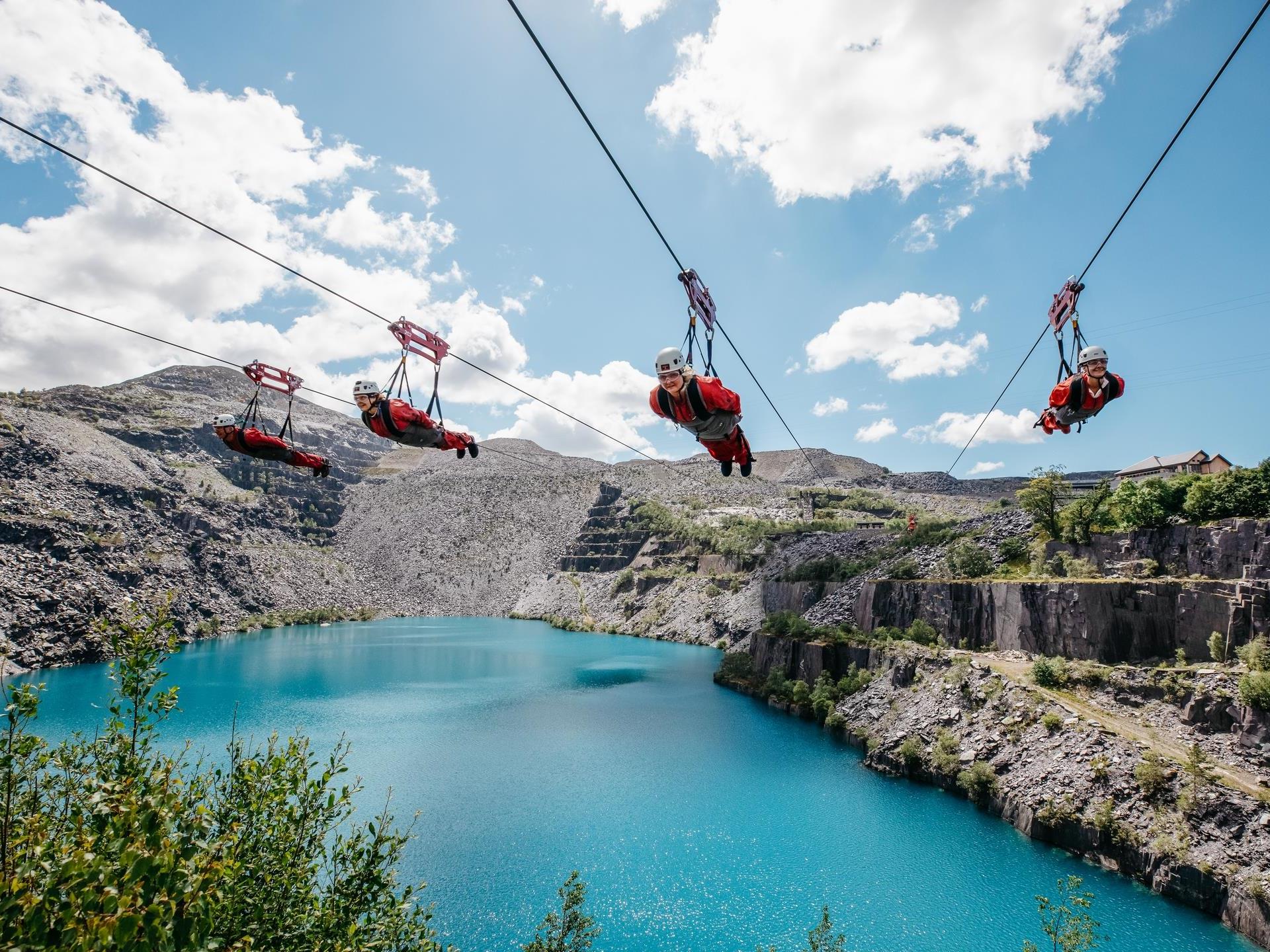 Zip World Places To Go In North Wales