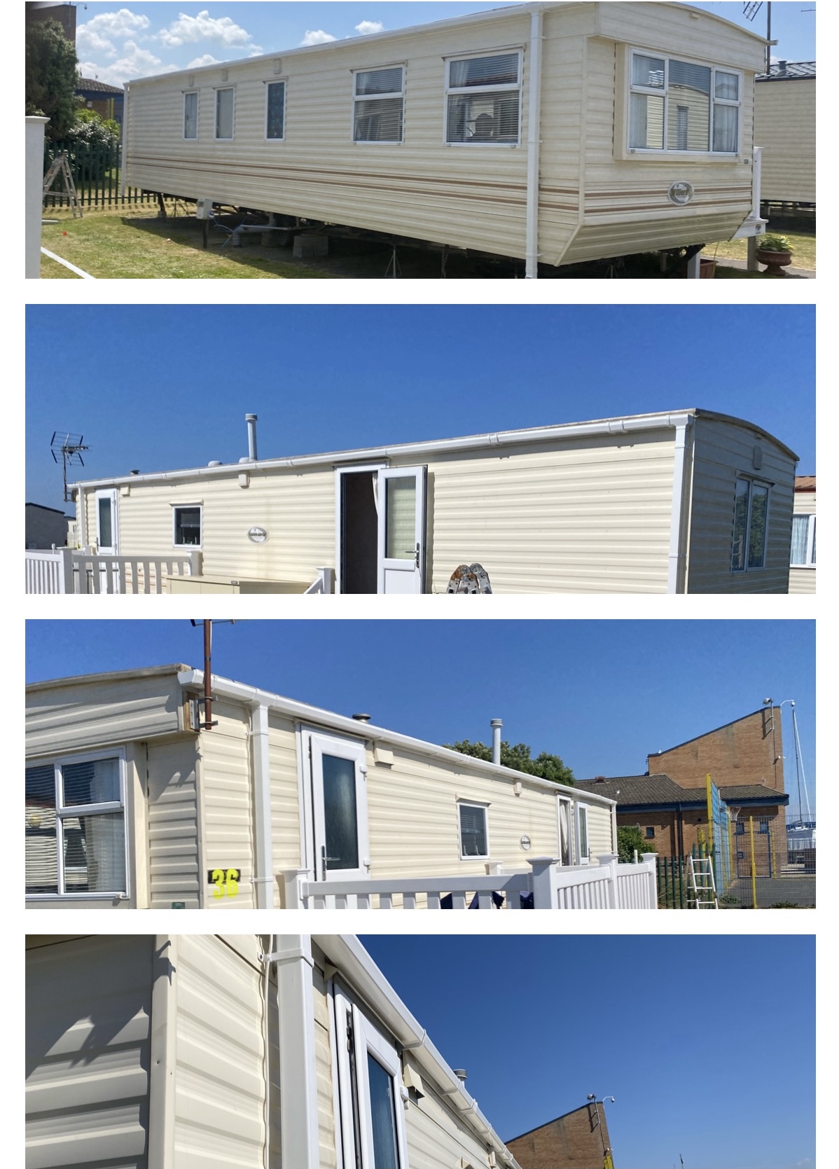 Static Caravan Gutter Repairs & Gutter Upgrade In The North Wales Area Static Caravan Gutter Repairs & Gutter Upgrade In The North Wales Area