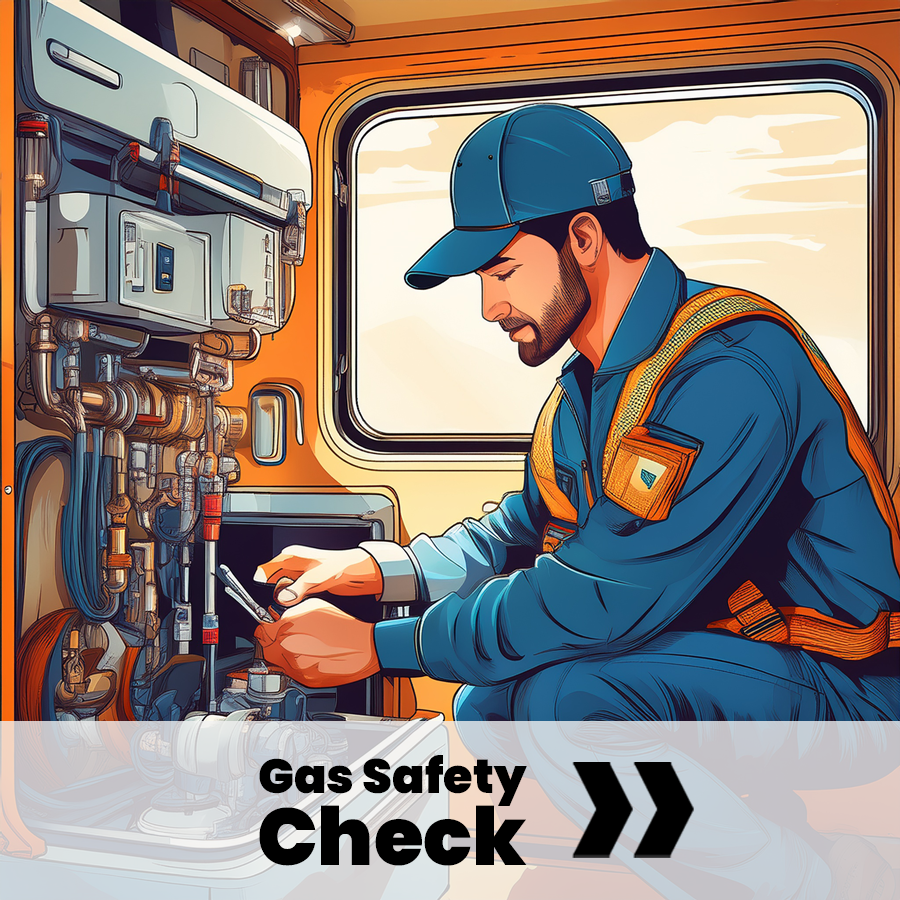 Gas safety check for static caravans North Wales