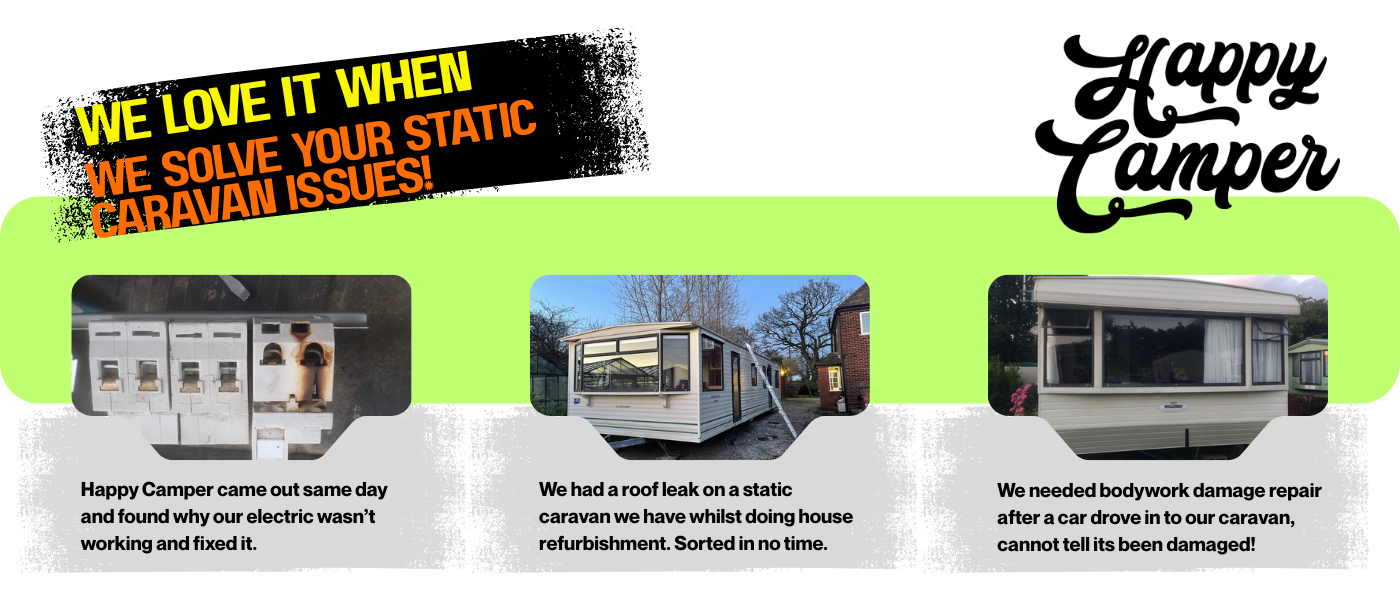 Mobile Static Caravan Repair North West & North Wales : Static Caravan Specialists 