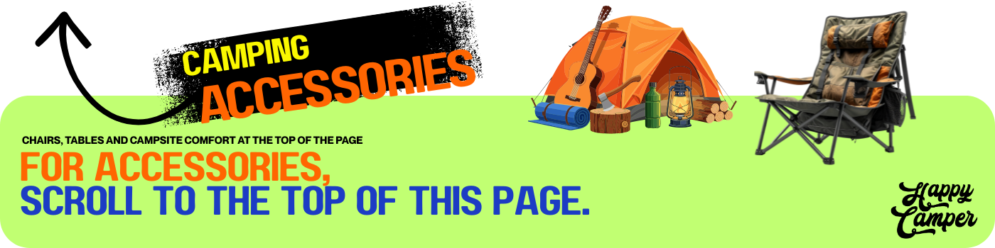 Camping Accessories With UK Delivery 