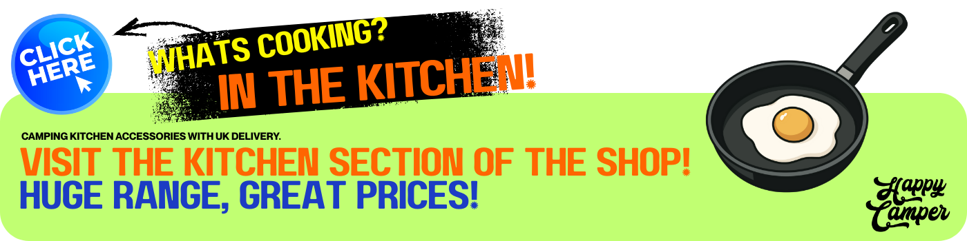 What's the best camping accessories for cooking? Find out in Happy Camper Kitchen. Camping Accessories For Cooking With Delivery : Buy Online